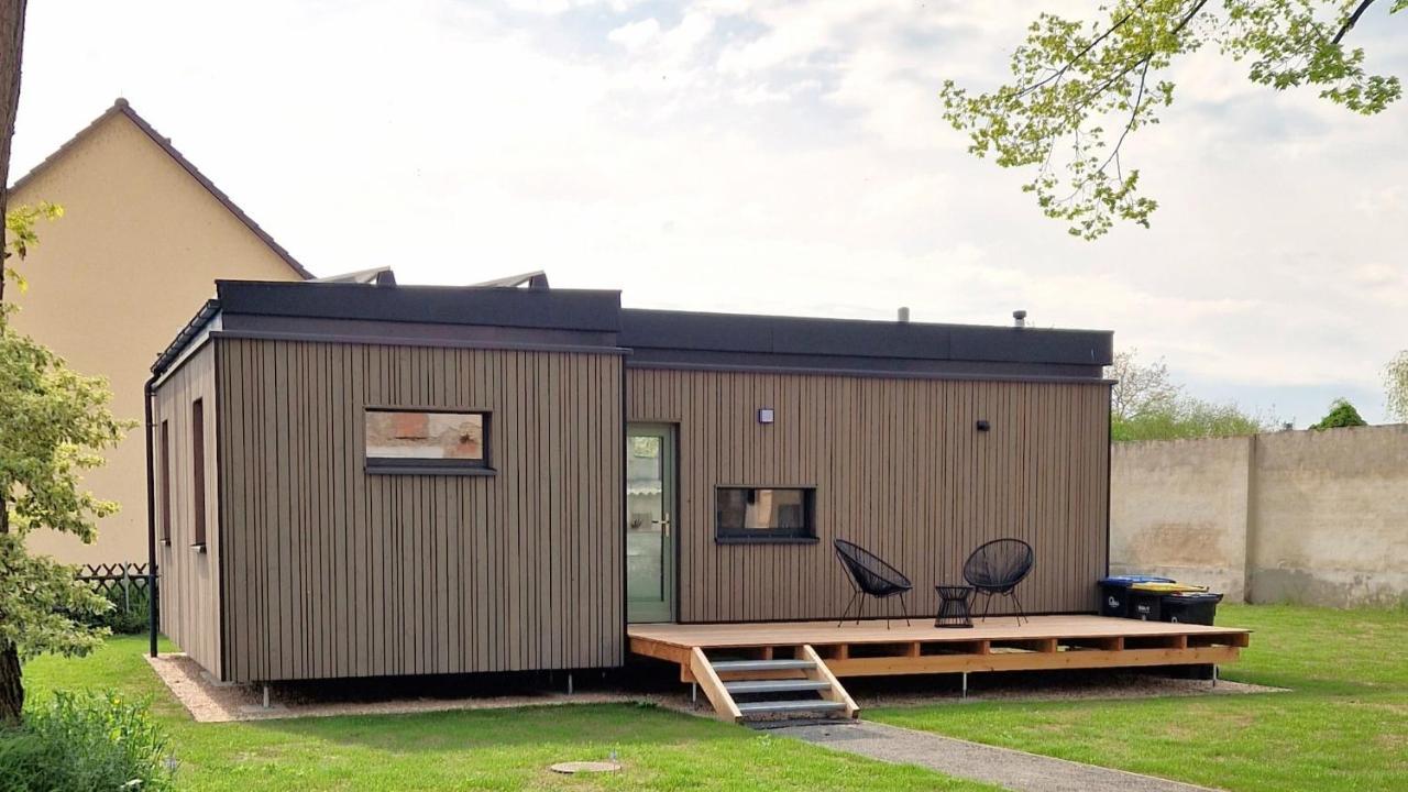 그림마 Tiny Design-Modulhaus Mit 33 M² 빌라 외부 사진