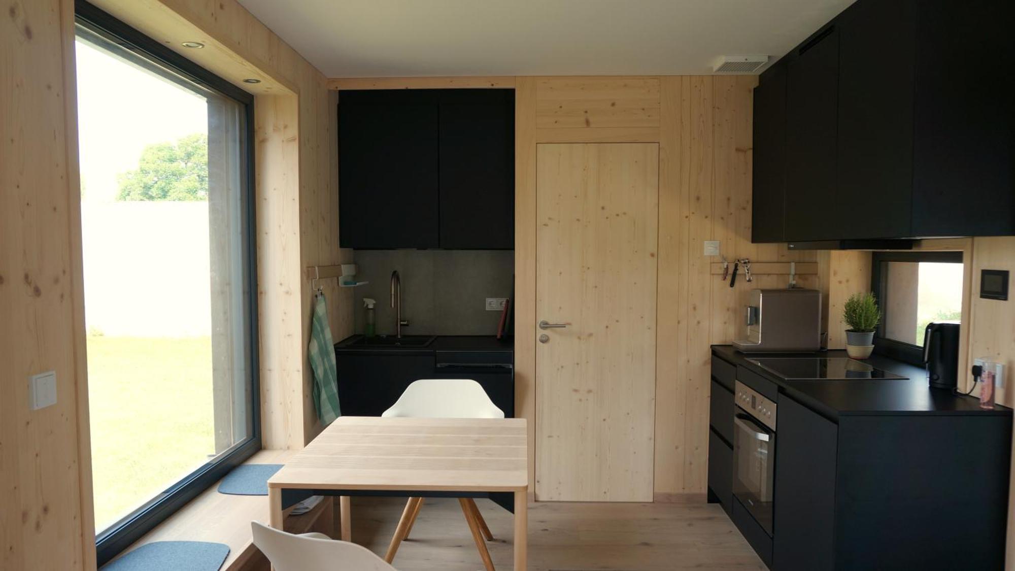 그림마 Tiny Design-Modulhaus Mit 33 M² 빌라 외부 사진