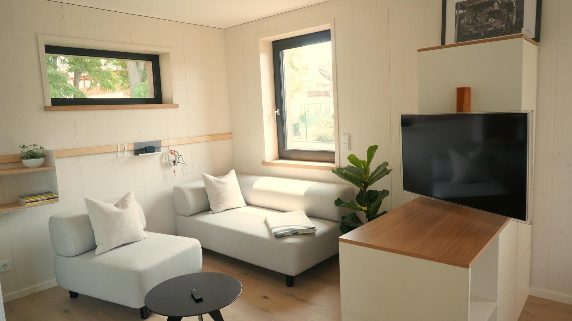 그림마 Tiny Design-Modulhaus Mit 33 M² 빌라 외부 사진