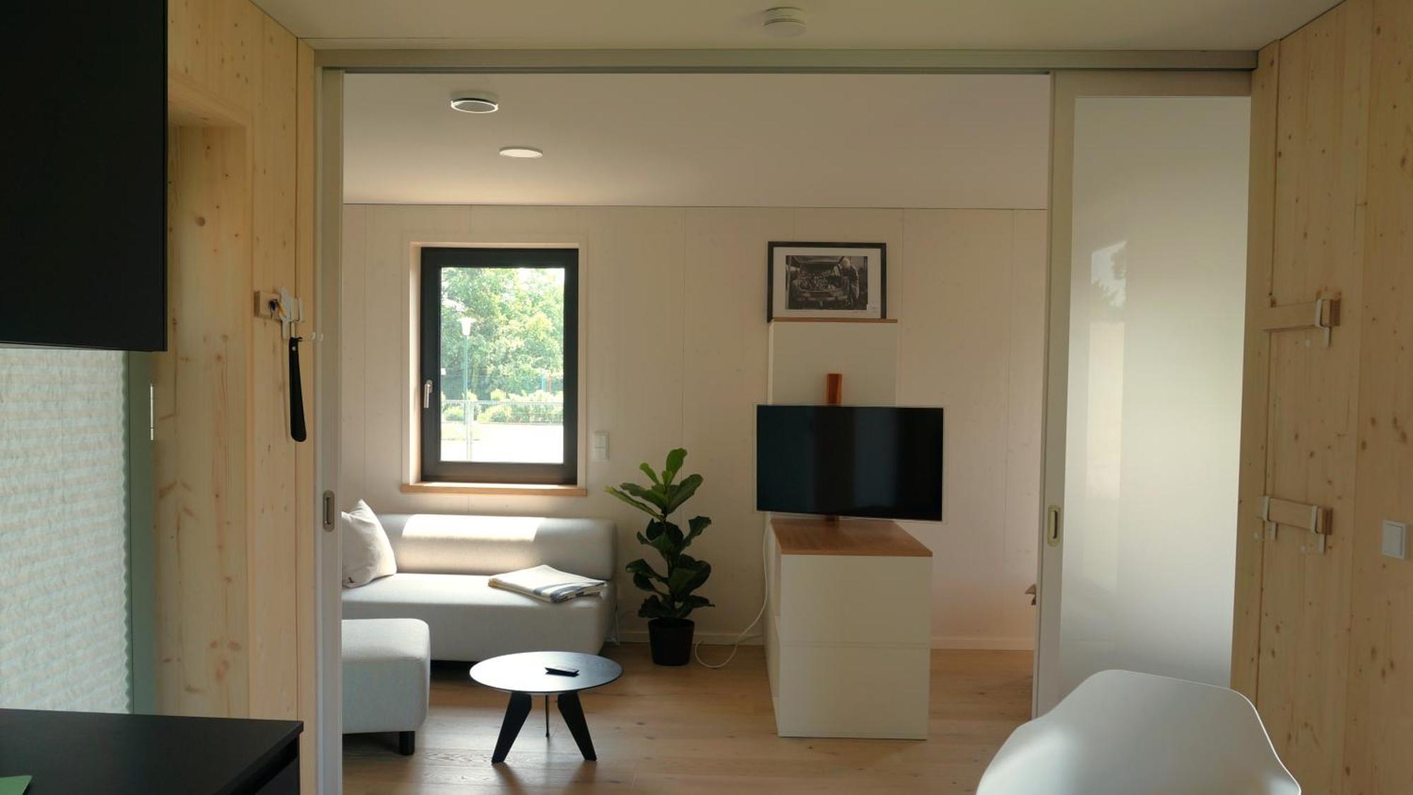그림마 Tiny Design-Modulhaus Mit 33 M² 빌라 외부 사진